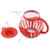 SearchFindOrder 3-in-1 Microwave Popcorn Popper Precise Kernel Measurement, Butter Melting, and BPA-Free Design