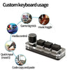 SearchFindOrder 3-Key 1-Knob Macro Mechanical Keyboard