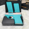 SearchFindOrder 3 Magazine blue Gun Shape Secret Storage Jet Flame Lighter⁠