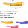 SearchFindOrder 3 PCS Soft Silicone Bookmark Clip
