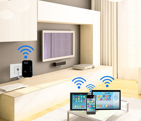 SearchFindOrder 300Mbps WPS WiFi Router with Amplifier and Signal Booster