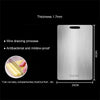 SearchFindOrder 316 Stainless Steel Double-Sided Chopping Board
