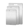 SearchFindOrder 316 Stainless Steel Double-Sided Chopping Board