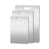 SearchFindOrder 316 Stainless Steel Double-Sided Chopping Board