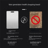 SearchFindOrder 316 Stainless Steel Double-Sided Chopping Board