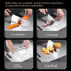 SearchFindOrder 316 Stainless Steel Double-Sided Chopping Board