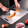SearchFindOrder 316 Stainless Steel Double-Sided Chopping Board