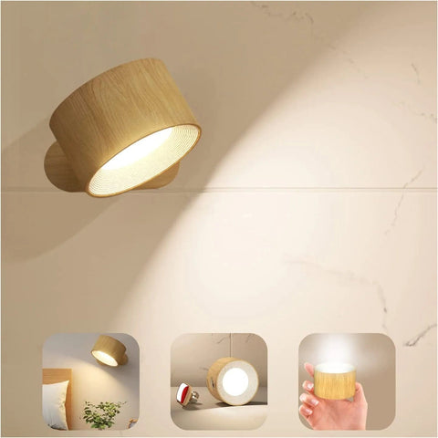 SearchFindOrder 360° Smart Touch LED Wall Spotlight