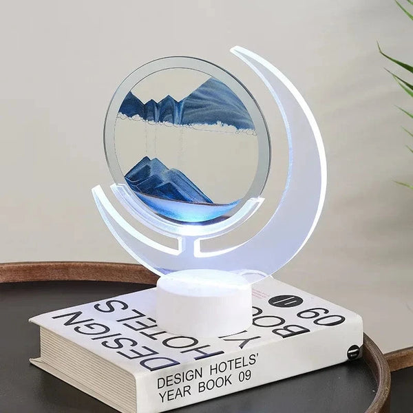 SearchFindOrder 3D Sandscape Table Lamp