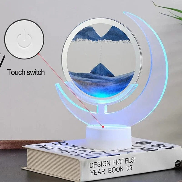 SearchFindOrder 3D Sandscape Table Lamp