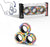 SearchFindOrder 3pc Anxiety Relieving Colorful Magnetic Finger Rings