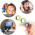 SearchFindOrder 3pc Anxiety Relieving Colorful Magnetic Finger Rings