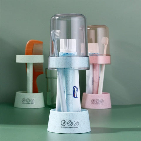 SearchFindOrder 3pc Portable Toothbrush Cup Set