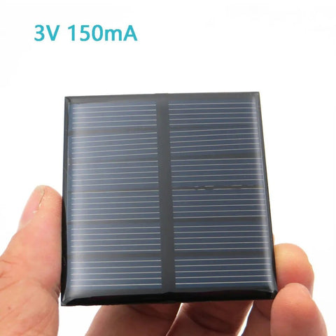 SearchFindOrder 3V150mA Solar Panel Charger 3V-250mA Polycrystalline Silicon DIY