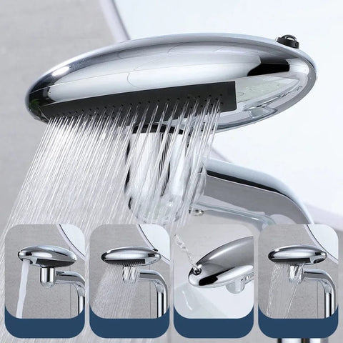 SearchFindOrder 4 in 1 360° Rotation Universal Waterfall Basin Faucet