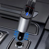 SearchFindOrder 4-in-1 Retractable Car Charger USB Type C Cable for iPhone & Samsung
