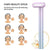 SearchFindOrder 4-in-1 Skincare Red Light Therapy, EMS Microcurrent, Anti-Aging, Skin Tightening Tool