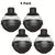 SearchFindOrder 4 pack Silicone Ice Ball Maker