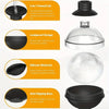 SearchFindOrder 4 pack Silicone Ice Ball Maker