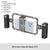 SearchFindOrder 4121 Expandable Smartphone Cage with Foldable Handles and Wireless Control for iPhone 14/13/12