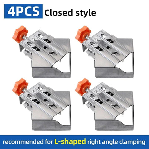 SearchFindOrder 4PCS Closed Style / CHINA Woodworking 90 Degree Corner Clamps