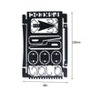 SearchFindOrder 4pcs Style B / China Wilderness Pro Card Versatile Outdoor EDC Survival Fishing Hook Card, Compact Multitool for Camping, Hiking, Fishing, and Hunting Adventures