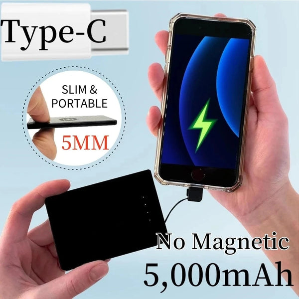 SearchFindOrder 5000mAh Type-C / CHINA Ultra-Thin 8000mAh Power Bank for iPhone