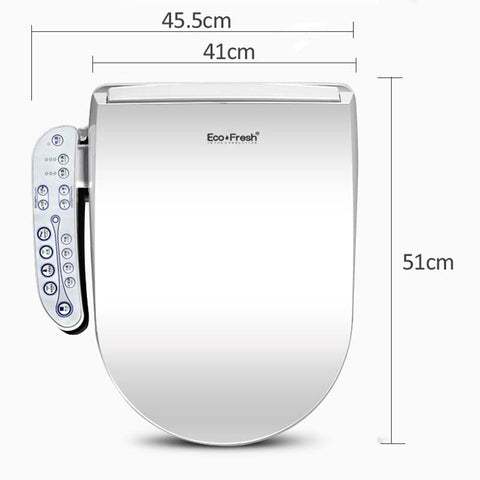 SearchFindOrder 51cm 1 / China / 110V-130V Eco Lux D-Sense Smart Toilet Seat: IllumiClean+