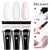 SearchFindOrder 55245-1 Blossom Gel French Elegance Nail Kit 15ml Quick Extension Gel Set Soak Off Formula for DIY Manicures and Nail Art Perfection