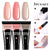 SearchFindOrder 55245-5 Blossom Gel French Elegance Nail Kit 15ml Quick Extension Gel Set Soak Off Formula for DIY Manicures and Nail Art Perfection