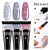 SearchFindOrder 55245-8 Blossom Gel French Elegance Nail Kit 15ml Quick Extension Gel Set Soak Off Formula for DIY Manicures and Nail Art Perfection