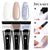 SearchFindOrder 55262-2 Blossom Gel French Elegance Nail Kit 15ml Quick Extension Gel Set Soak Off Formula for DIY Manicures and Nail Art Perfection