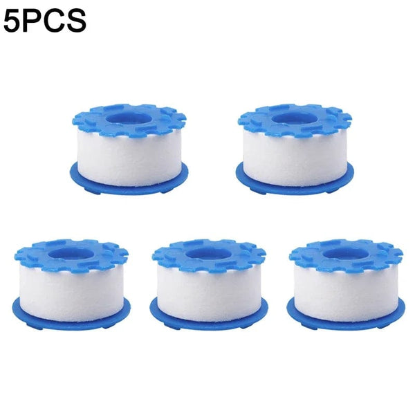 SearchFindOrder 5PCS-Filter element Faucet Water Filter Chlorine, Heavy Metals Remover - Soft & Hard Water Bath Filtration Purifier Showers Head