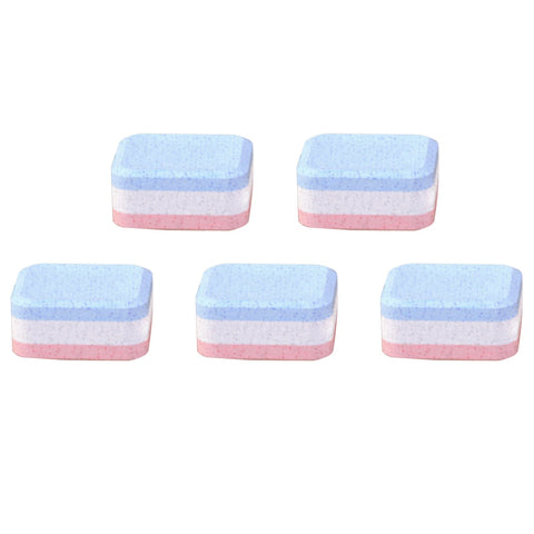 SearchFindOrder 5pcs Multicolor / CN Washing Machine Tank Cleaning Tablets