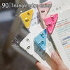 SearchFindOrder 5pcs-random colors Multi Color Triangular Corner Clip