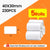 SearchFindOrder 5Rolls 40x30mm Pocket Printer Pro Red Bluetooth Label Maker Extra Paper