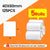 SearchFindOrder 5Rolls 40x60mm Pocket Printer Pro Red Bluetooth Label Maker Extra Paper