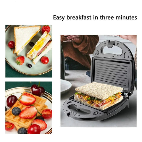 SearchFindOrder 6 In-1 Electric Waffle Maker Breakfast Machine