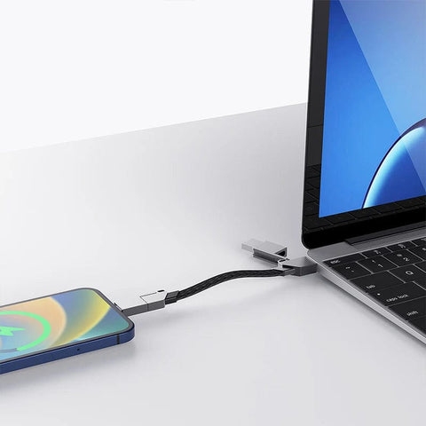 SearchFindOrder 6-in-1 Fast Charging Cable Keychain
