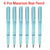 SearchFindOrder 6 macaroon blue Magic Flow 6-Piece Infinite Inkless Fountain Pen Set for Art, Sketching, and Kids' Gifts