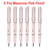 SearchFindOrder 6 macaroon pink Magic Flow 6-Piece Infinite Inkless Fountain Pen Set for Art, Sketching, and Kids' Gifts