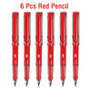 SearchFindOrder 6 red Magic Flow 6-Piece Infinite Inkless Fountain Pen Set for Art, Sketching, and Kids' Gifts