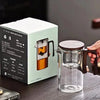 SearchFindOrder 720ML Glass Tea Pot Kettle Infuser