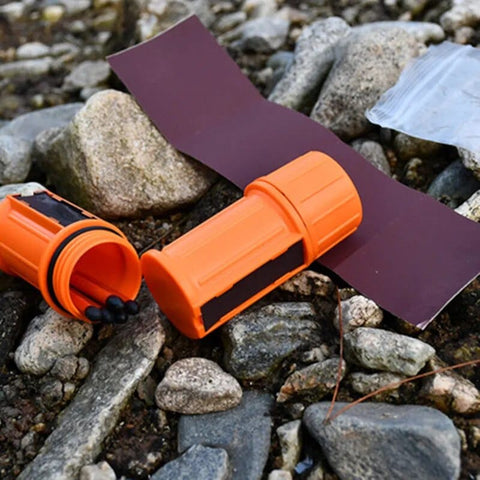 SearchFindOrder A Adventure-Ready Fire Starter Kit Stormproof, Windproof, and Waterproof Matches for Outdoor Survival