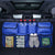 SearchFindOrder Adjustable Trunk Organizer with High Capacity Storage and Multi-Use Compartments