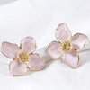 SearchFindOrder AEH83061 Floral Stud Earrings
