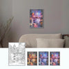 SearchFindOrder Anime LED Light Painting Enchanting Cityscape Edition