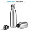 SearchFindOrder Aqua Pro 500 Premium Double-Wall Vacuum Insulated Stainless Steel Sports Bottle