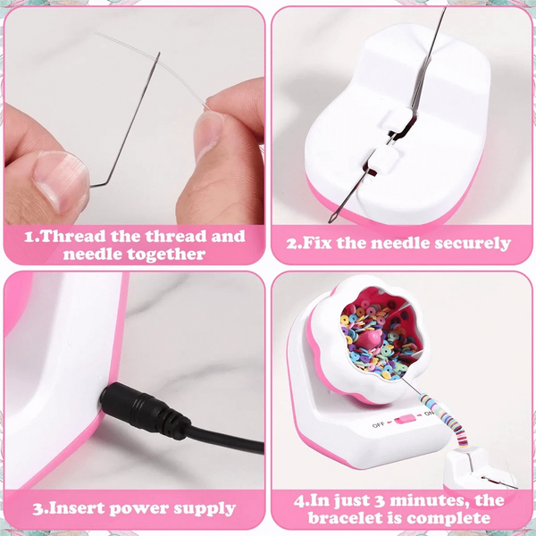 SearchFindOrder Automatic Beaded Bracelet Spinner