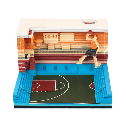 SearchFindOrder Basketball 3D Memo Block Calendar
